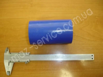 5440А9-1303010-С Патрубок радиатора МАЗ верхний (50х60) силикон сине-красный