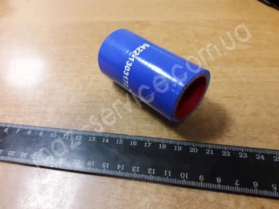 6422-1303172-С Патрубок расширит. бачка МАЗ заливной горловины силикон сине-красный