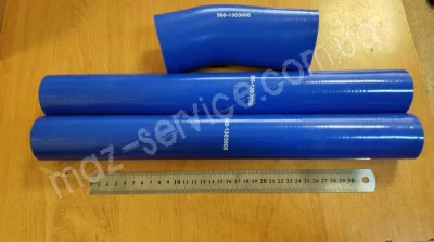 500-1303000 Патрубок радиатора МАЗ (3 шт.) Силикон
