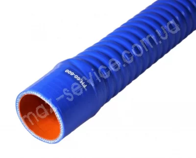 FH.60-600 Патрубок силикон гофрированый L 600 D 60