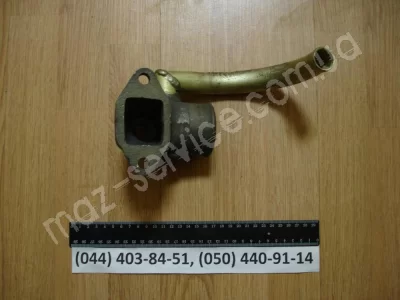 6422-1303240 Патрубок водяного насоса ст/о  дюралевый