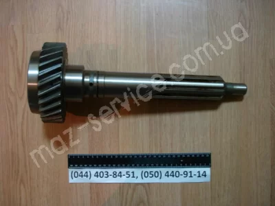 2381-1701027 Вал первичный КПП МАЗ 2381 усиленный ВМ д=50,7 ЯМЗ